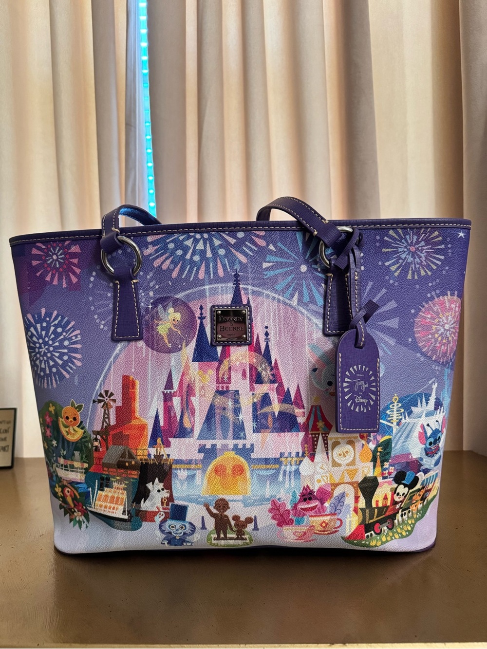 Disney Dooney & Bourke Joey Chou Castle Tote